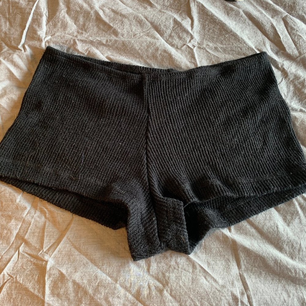 Dance Rags Women's XL Knitted Dance Shorts
